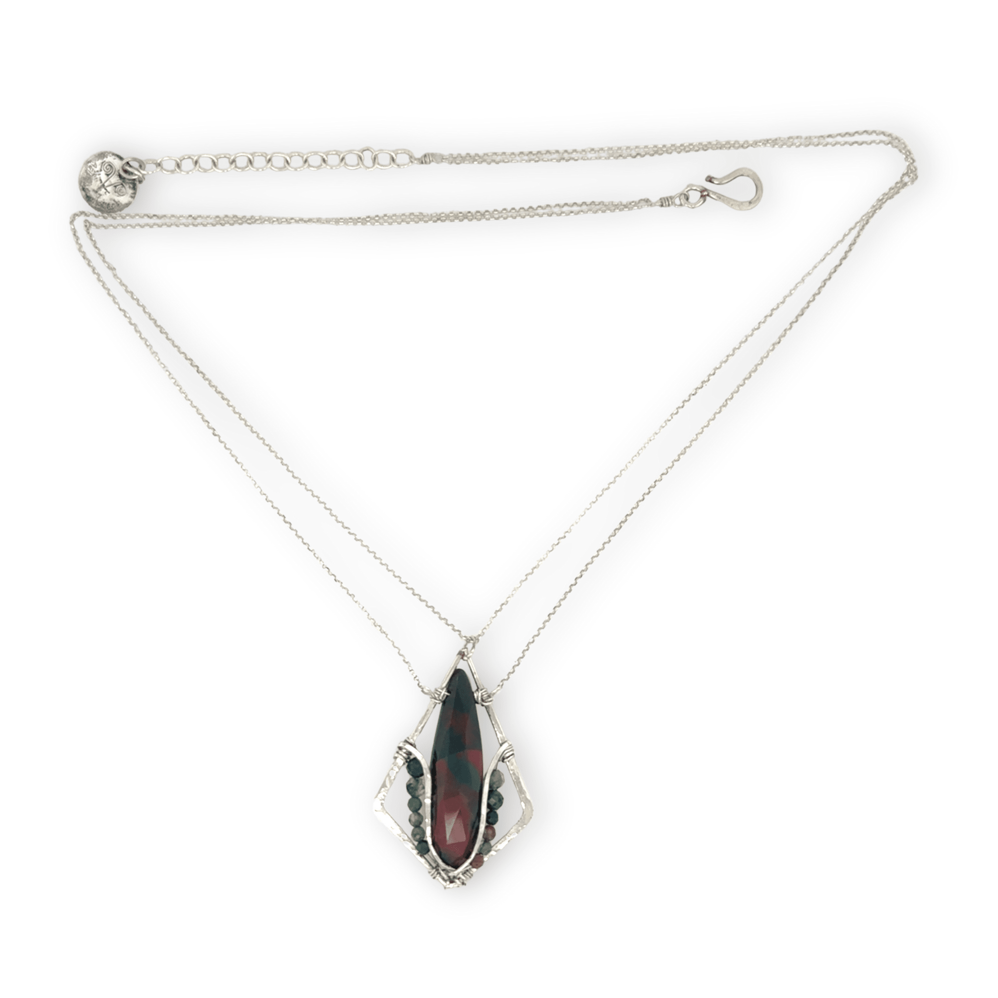 Bloodstone Trajectory Necklace 84700N - Art by any Means Jewelryproduct_