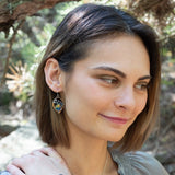 Blue Aura Drop Earrings - Art by any Means Jewelry#product_