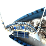 Blue Jay Lapis Necklace - Art by any Means Jewelryproduct_