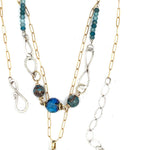 Blue Planet Aquamarine Necklace 83460N - Art by any Means Jewelryproduct_