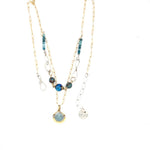 Blue Planet Aquamarine Necklace 83460N - Art by any Means Jewelryproduct_