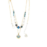 Blue Planet Aquamarine Necklace 83460N - Art by any Means Jewelryproduct_
