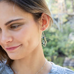 Blue Tourmaline Arrow Earrings - Art by any Means Jewelry#product_