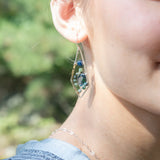 Blue Tourmaline Arrow Earrings - Art by any Means Jewelry#product_