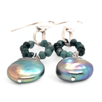 Blue Tourmaline Link Earrings E82650 - Art by any Means Jewelryproduct_