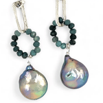 Blue Tourmaline Link Earrings E82650 - Art by any Means Jewelryproduct_