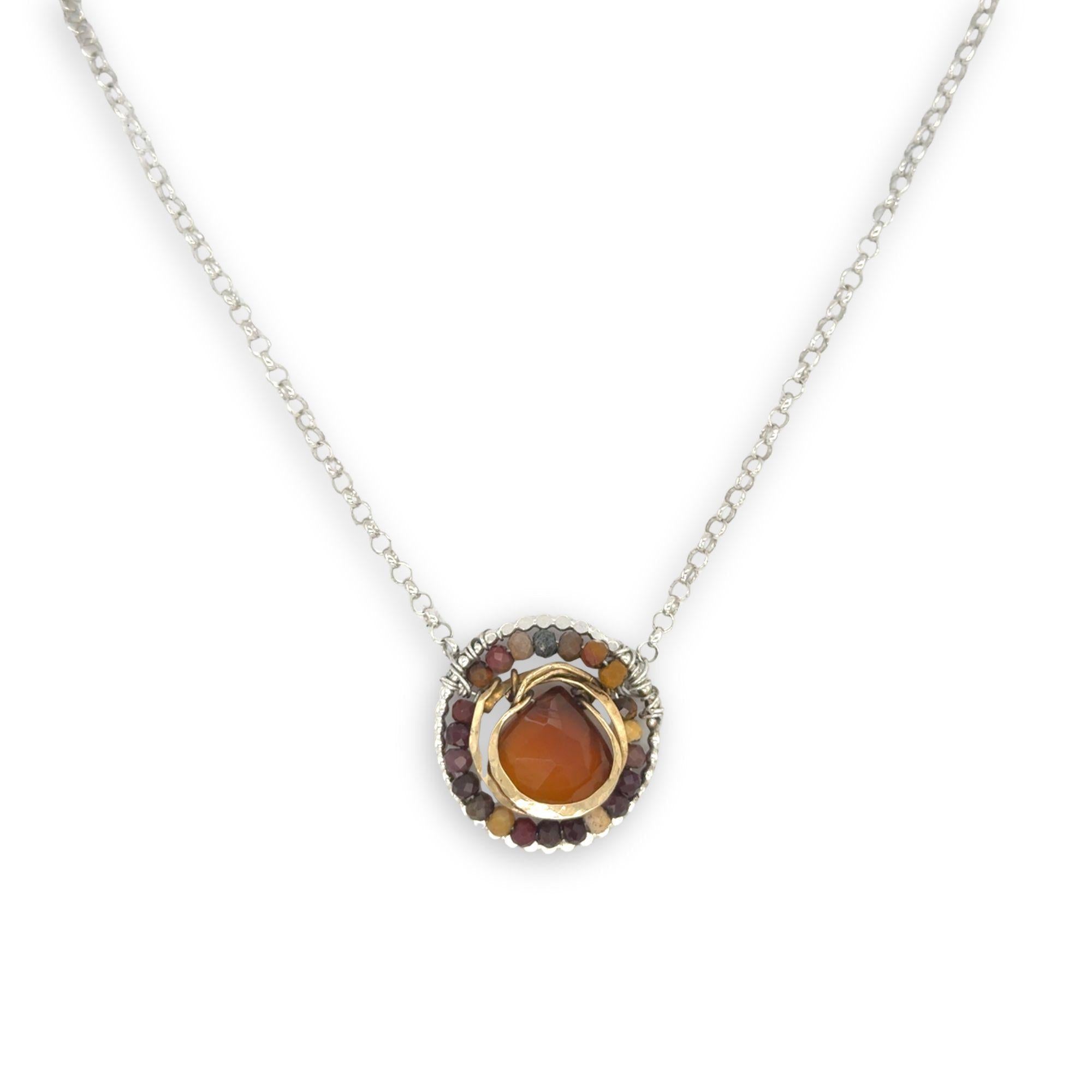 Bodhisattva Coin Necklace 84615N - Art by any Means Jewelryproduct_