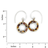 Bodhisattva Jasper Beaded Ring Earrings - Art by any Means Jewelryproduct_
