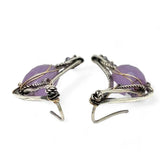 Boomerang Lavender Post Earrings E83273 - Art by any Means Jewelryproduct_