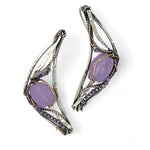 Boomerang Lavender Post Earrings E83273 - Art by any Means Jewelryproduct_