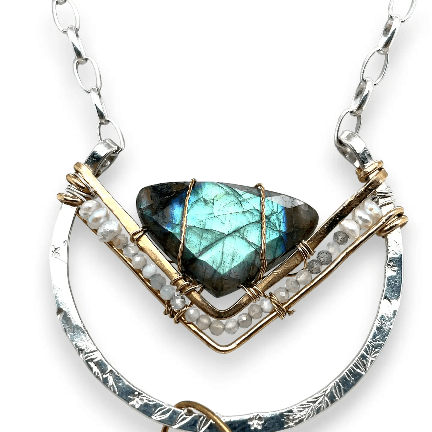 Bowl of Labradorite Necklace - Art by any Means Jewelryproduct_
