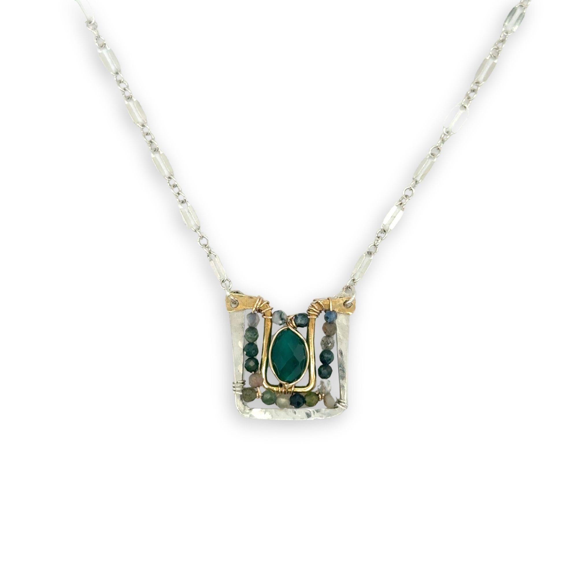 Box of Mercy Onyx Necklace 84880N - Art by any Means Jewelryproduct_