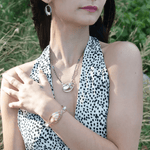 Braided Moonstone Cuff Bracelet B405 - Art by any Means Jewelryproduct_