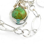 Cactus Drop Turquoise Necklace 83235N - Art by any Means Jewelryproduct_