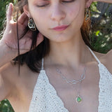 Cactus Drop Turquoise Necklace 83235N - Art by any Means Jewelryproduct_
