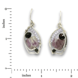 Cape Ann Amethyst Drop Earrings - Art by any Means Jewelryproduct_