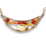 Carnelian Moon Necklace 85040N - Art by any Means Jewelryproduct_