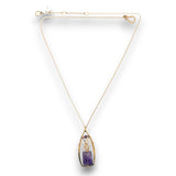 Carved Amethyst Tree Top Necklace - Art by any Means Jewelryproduct_