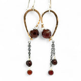 Cascade Garnet Earrings E83513 - Art by any Means Jewelryproduct_