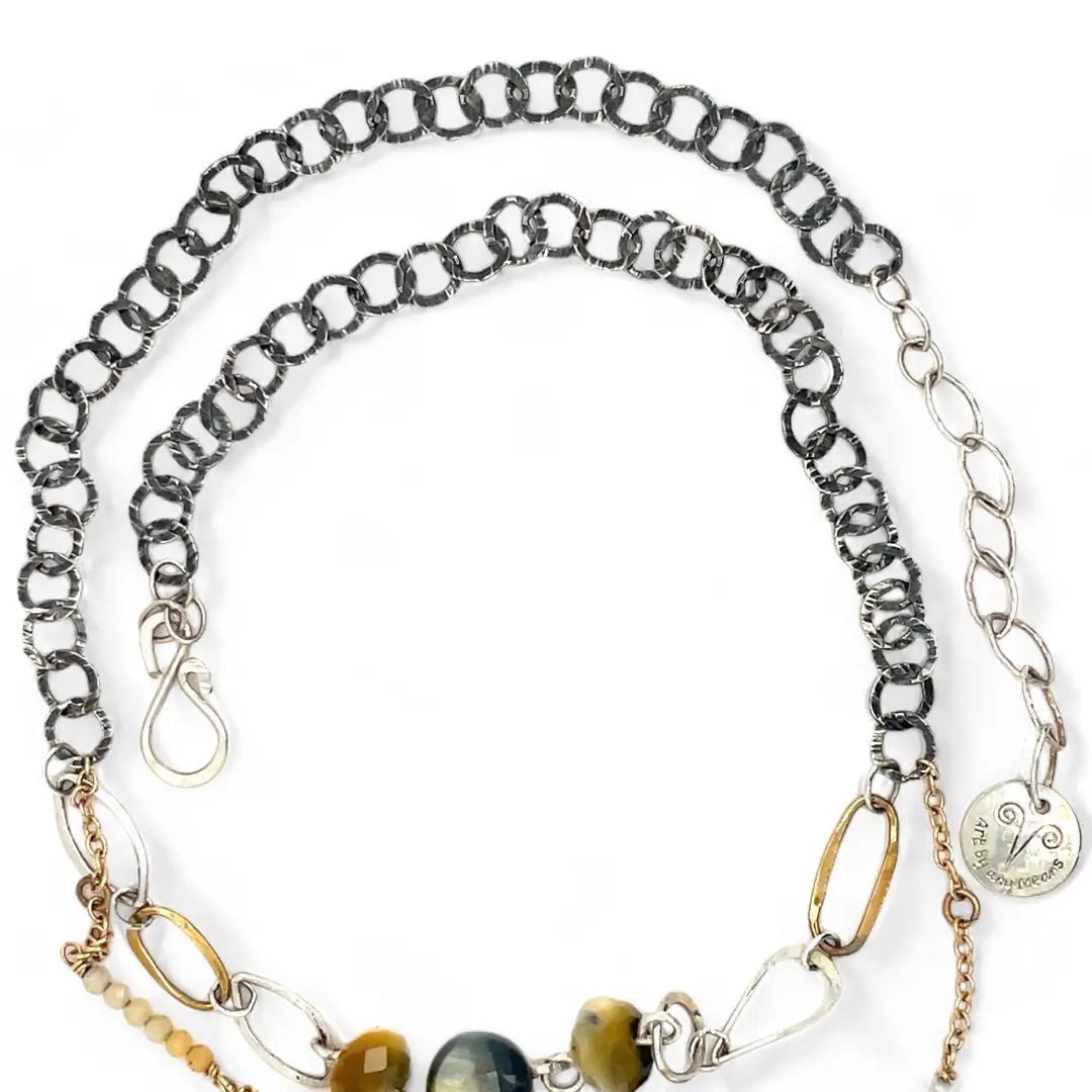 Cat's Eye Necklace 83020N - Art by any Means Jewelryproduct_