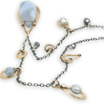 Celestial Agate Charm Necklace 84810N - Art by any Means Jewelryproduct_