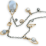 Celestial Agate Charm Necklace 84810N - Art by any Means Jewelryproduct_
