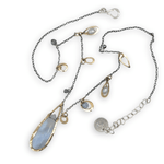 Celestial Agate Charm Necklace 84810N - Art by any Means Jewelryproduct_