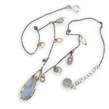 Celestial Agate Charm Necklace 84810N - Art by any Means Jewelryproduct_