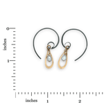 Celestial Pearl Charm Hoop Earrings - Art by any Means Jewelryproduct_
