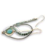 Chalcedony Rising Earrings E85062 - Art by any Means Jewelryproduct_