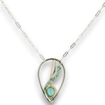 Chalcedony Rising Necklace 85062N - Art by any Means Jewelryproduct_