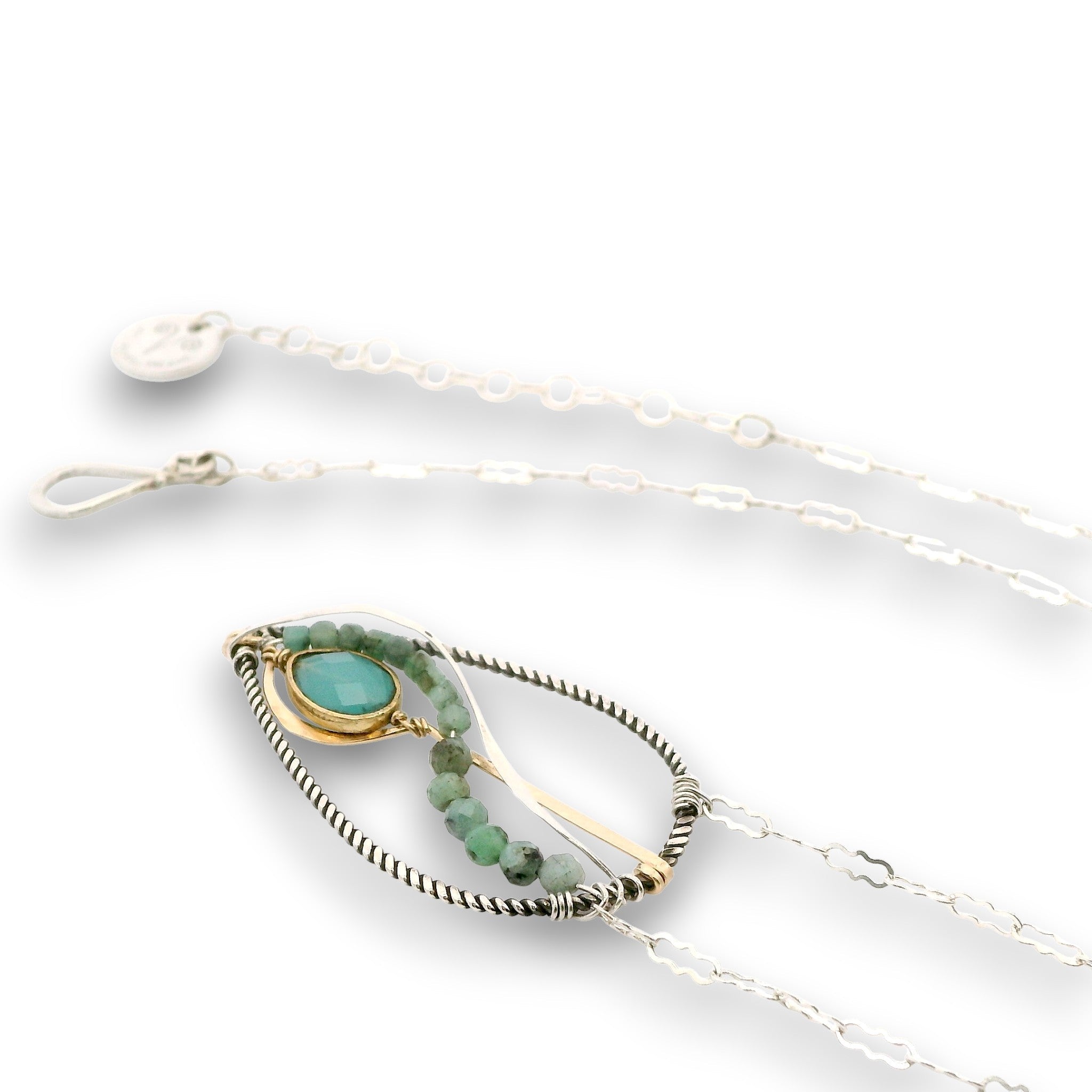 Chalcedony Rising Necklace 85062N - Art by any Means Jewelryproduct_