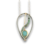 Chalcedony Rising Necklace 85062N - Art by any Means Jewelryproduct_