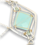 Chalcedony Vortex Necklace 85005N - Art by any Means Jewelryproduct_