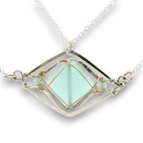 Chalcedony Vortex Necklace 85005N - Art by any Means Jewelryproduct_