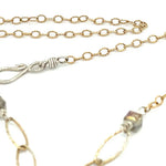 Champagne Crystal Tile Necklace - Art by any Means Jewelryproduct_