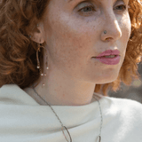 Champagne Pearl Cascade Earrings E82058 - Art by any Means Jewelryproduct_