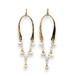 Champagne Pearl Cascade Earrings E82058 - Art by any Means Jewelryproduct_