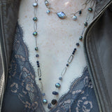 Charmed Pearl Chain Necklace 82515N - Art by any Means Jewelryproduct_