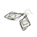 Charred Sincerity Pearl Earrings E84777 - Art by any Means Jewelryproduct_