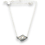 Charred Sincerity Pearl Oxidized Necklace - Art by any Means Jewelryproduct_