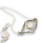 Charred Sincerity Pearl Oxidized Necklace - Art by any Means Jewelryproduct_