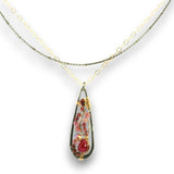 Cherry Drop Ruby Necklace - Art by any Means Jewelryproduct_