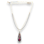 Cherry Drop Ruby Necklace - Art by any Means Jewelryproduct_