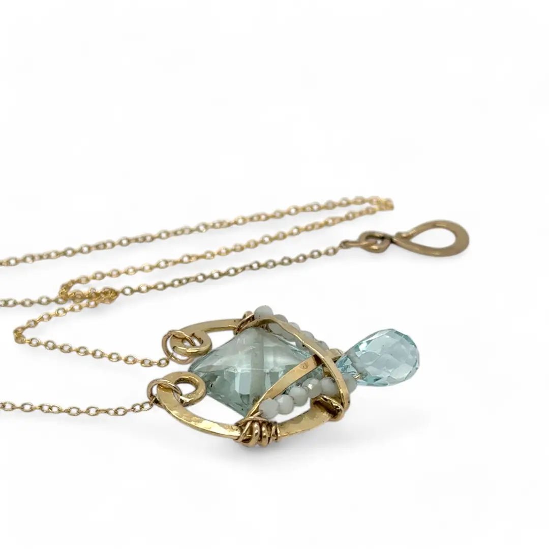 Chess Quartz Mini Necklace 84048N - Art by any Means Jewelryproduct_