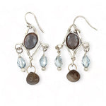 Chocolate Moonstone Chandelier Earrings E82011 - Art by any Means Jewelryproduct_