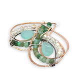 Chrysoprase Drop Earrings - Art by any Means Jewelryproduct_
