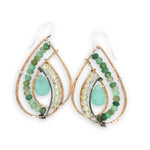 Chrysoprase Drop Earrings - Art by any Means Jewelryproduct_