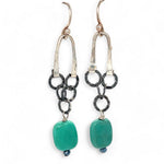 Chrysoprase Mini Chandelier Earrings E82638 - Art by any Means Jewelryproduct_