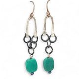 Chrysoprase Mini Chandelier Earrings E82638 - Art by any Means Jewelryproduct_